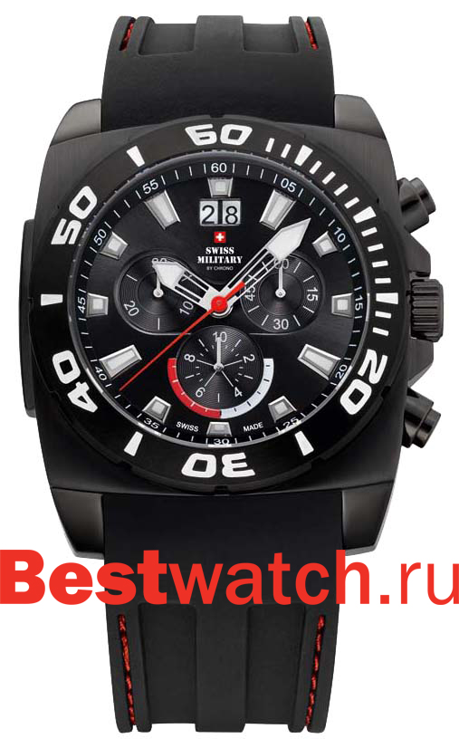Часы Swiss Military Кварцевые хронографы SM34032.01